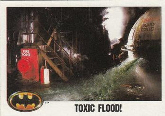 #29 Toxic Flood! - 1989 Topps Batman