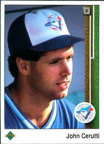 #129 John Cerutti - Toronto Blue Jays - 1989 Upper Deck Baseball
