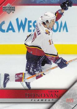 #29 Shean Donovan - Calgary Flames - 2005-06 Upper Deck Hockey