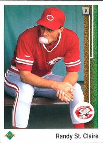 #29 Randy St. Claire - Cincinnati Reds - 1989 Upper Deck Baseball
