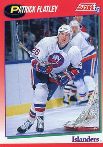 #29 Pat Flatley - New York Islanders - 1991-92 Score Canadian Hockey