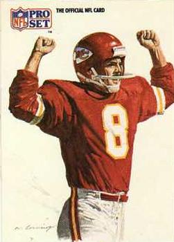 #429 Nick Lowery - Kansas City Chiefs - 1991 Pro Set Football