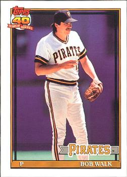 #29 Bob Walk - Pittsburgh Pirates - 1991 O-Pee-Chee Baseball