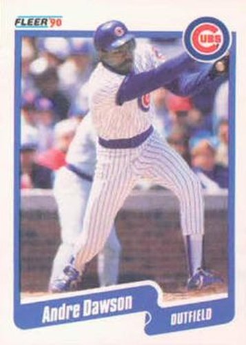#29 Andre Dawson - Chicago Cubs - 1990 Fleer USA Baseball
