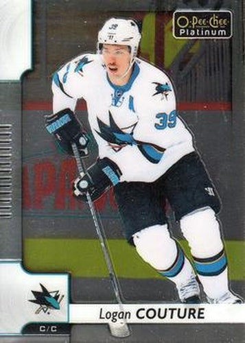 #29 Logan Couture - San Jose Sharks - 2017-18 O-Pee-Chee Platinum Hockey