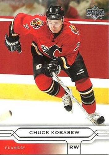 #29 Chuck Kobasew - Calgary Flames - 2004-05 Upper Deck Hockey