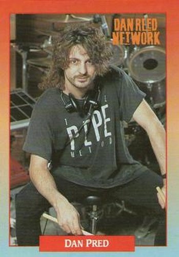 #29 Dan Pred - 1991 Brockum Rock Cards