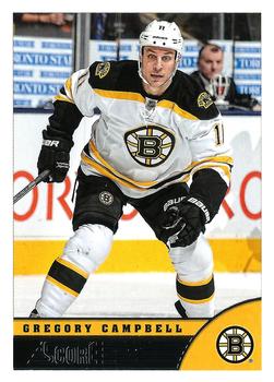 #29 Gregory Campbell - Boston Bruins - 2013-14 Score Hockey