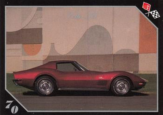 #29 1970 Corvette Sport Coupe - 1991 Collect-A-Card Vette Set