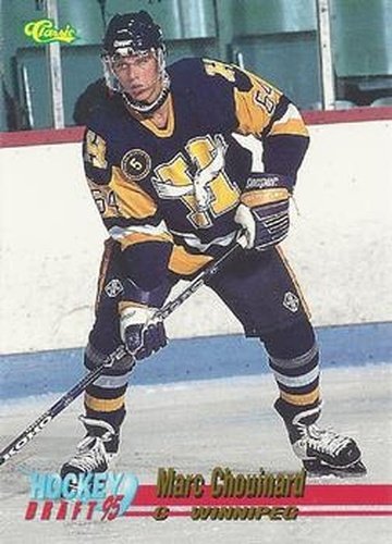 #29 Marc Chouinard - Winnipeg Jets - 1995 Classic Hockey