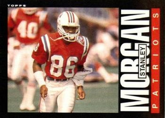 #329 Stanley Morgan - New England Patriots - 1985 Topps Football