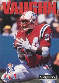 #29 Jon Vaughn - New England Patriots - 1992 SkyBox Impact Football