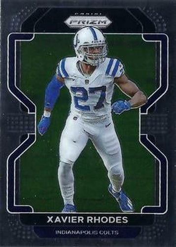 #29 Xavier Rhodes - Indianapolis Colts - 2021 Panini Prizm Football