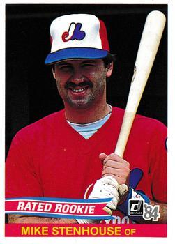 #29b Mike Stenhouse - Montreal Expos - 1984 Donruss Baseball