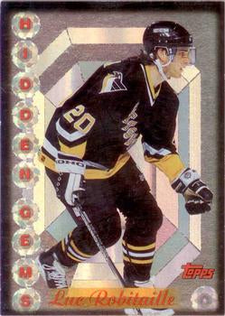 #2HG Luc Robitaille - Pittsburgh Penguins - 1995-96 Topps Hockey - Hidden Gems