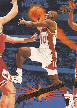 #2 Mookie Blaylock - Atlanta Hawks - 1995-96 SkyBox Premium Basketball