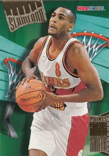 #2 Steve Smith - Atlanta Hawks - 1995-96 Hoops Basketball - Slamland
