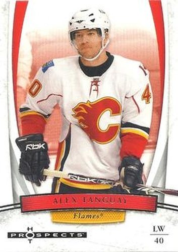 #2 Alex Tanguay - Calgary Flames - 2007-08 Fleer Hot Prospects Hockey