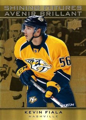 #SF-2 Kevin Fiala - Nashville Predators - 2015-16 Upper Deck Tim Hortons Hockey - Shining Futures