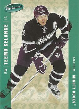 #2 Teemu Selanne - Anaheim Mighty Ducks - 2005-06 Parkhurst Hockey