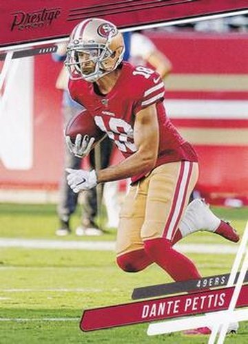 #2 Dante Pettis - San Francisco 49ers - 2020 Panini Prestige Football
