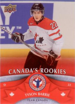 #NHCD2 Tyson Barrie - Canada - 2013 Upper Deck National Hockey Card Day Canada