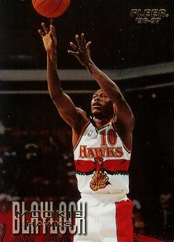 #2 Mookie Blaylock - Atlanta Hawks - 1996-97 Fleer Basketball