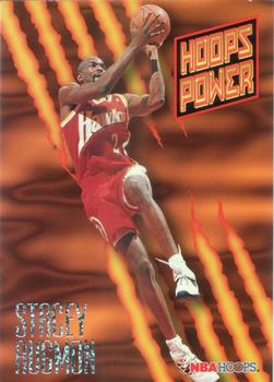 #PR-2 Stacey Augmon - Atlanta Hawks - 1994-95 Hoops Basketball - Power Ratings