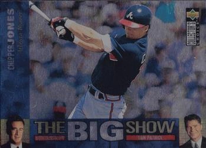 #2 Chipper Jones - Atlanta Braves - 1997 Collector's Choice Baseball - The Big Show