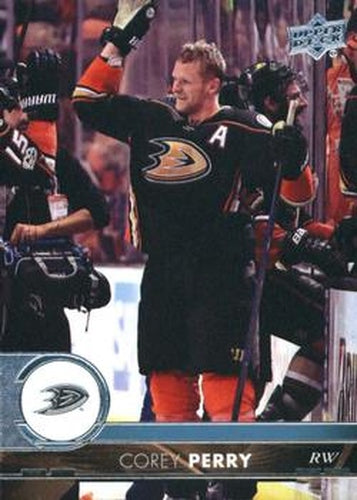 #2 Corey Perry - Anaheim Ducks - 2017-18 Upper Deck Hockey