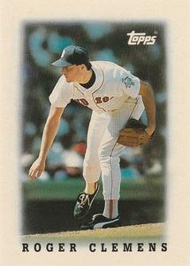 #2 Roger Clemens - Boston Red Sox - 1988 Topps Major League Leaders Minis Baseball