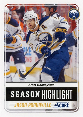 #2 Jason Pominville - Buffalo Sabres - 2011-12 Score Hockey