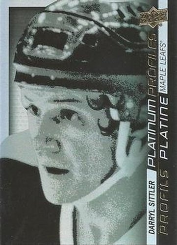 #SS-2 Darryl Sittler - Toronto Maple Leafs - 2015-16 Upper Deck Tim Hortons Hockey - Platinum Profiles