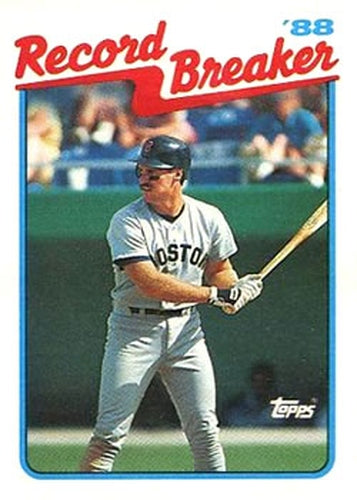 #2 Wade Boggs - Boston Red Sox - 1989 Topps Baseball