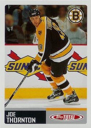 #TTC2 Joe Thornton - Boston Bruins - 2002-03 Topps Total Hockey - Team Checklists