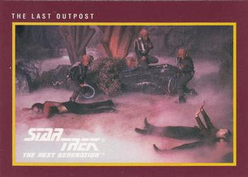 #2 Last Outpost, The - 1991 Impel Star Trek 25th Anniversary