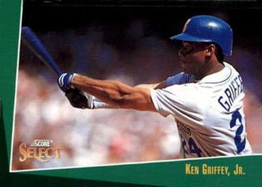 #2 Ken Griffey Jr. - Seattle Mariners - 1993 Select Baseball