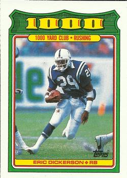 #2 Eric Dickerson - Indianapolis Colts - 1988 Topps Football - 1000 Yard Club