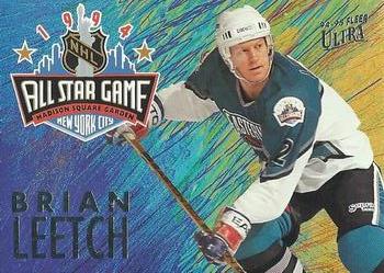 #2 Brian Leetch - New York Rangers - 1994-95 Ultra Hockey - All-Stars