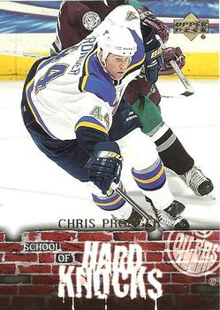 #HK2 Chris Pronger - Edmonton Oilers - 2005-06 Upper Deck Hockey - School of Hard Knocks