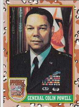 #2 Colin Powell - 1991 Topps Desert Storm