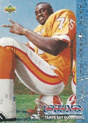 #2 Eric Curry - Tampa Bay Buccaneers - 1993 Upper Deck Football