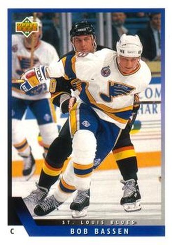 #2 Bob Bassen - St. Louis Blues - 1993-94 Upper Deck Hockey