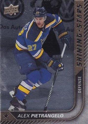 #SS-2 Alex Pietrangelo - St. Louis Blues - 2015-16 Upper Deck Hockey - Shining Stars