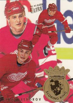 #2 Sergei Fedorov - Detroit Red Wings - 1994-95 Ultra Hockey - Scoring Kings