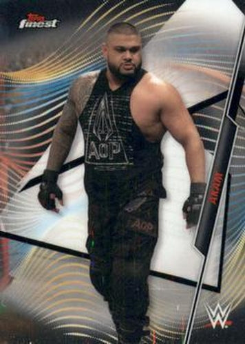 #2 Akam - 2020 Topps WWE Finest Wrestling