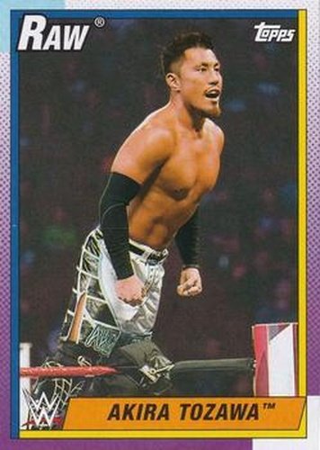 #2 Akira Tozawa - 2021 Topps Heritage WWE Wrestling