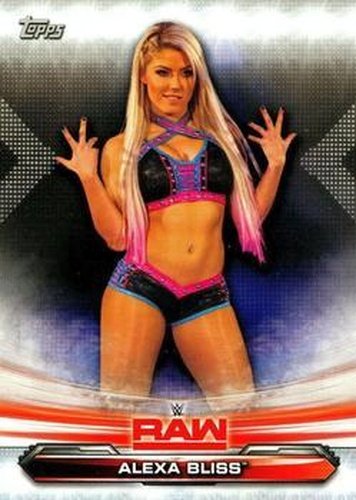 #2 Alexa Bliss - 2019 Topps WWE RAW Wrestling