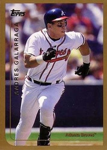 #2 Andres Galarraga - Atlanta Braves - 1999 Topps Baseball