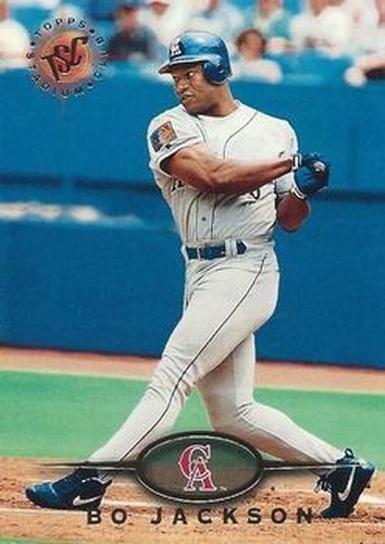 #2 Bo Jackson - California Angels - 1995 Stadium Club Baseball
